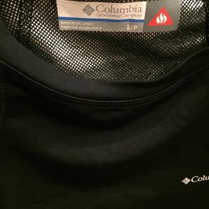 Columbia black omni-shield base layer women (S)